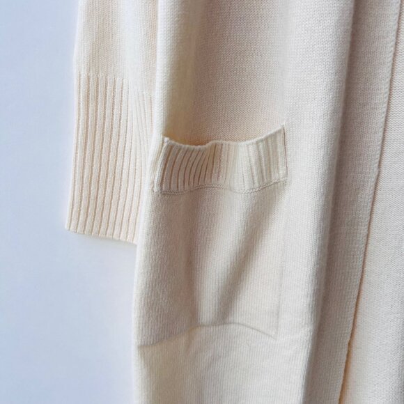 Athleta Spirit Wool Cashmere Wrap Cardigan , Size M P10 - Picture 6 of 9